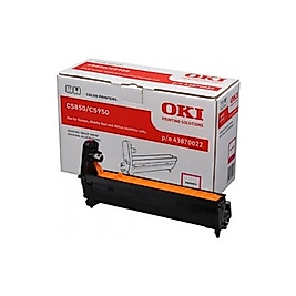 OKI 43870022 Kırmızı Orjinal Drum Ünitesi - C5850 / C5950