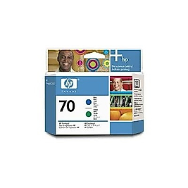 HP C9408A (70) Mavi + Yeşil Orjinal Kafa Kartuşu - Designjet Z2100