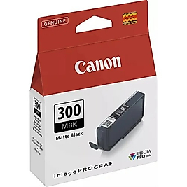 Canon PFI-300MBK (4192C001) Mat Siyah Orjinal Kartuş - PRO-300