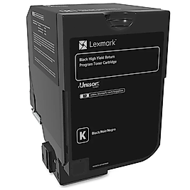 LEXMARK CX725 84C5HKE SİYAH ORJİNAL TONER ( 25 K )