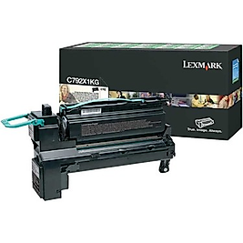LEXMARK C792X1KG C792 YÜKSEK VERİMLİ SİYAH TONER (20.000 Sayfa);