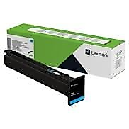 Lexmark 24B7606 XC8355-9635-9645-9655 Mavi Cyan 12K Orjinal Toner