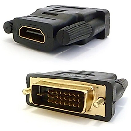 24+1 Dvı Erkek To Hdmı Dişi Çevirici Dvi To Hdmi Çevirici Dönüştürücü Jak