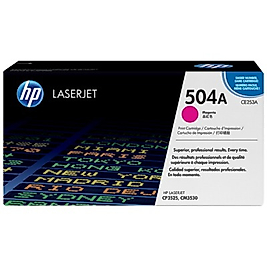 HP CE253A (504A) Kırmızı Orjinal Toner - CP3525 / CM3530