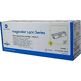 Konica Minolta 1710589-005 Sarı Orjinal Toner - Magicolor 2430