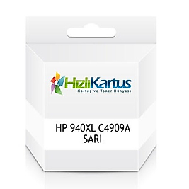 HP C4909A (940XL) Sarı Muadil Kartuş - PRO 8000 / 8500