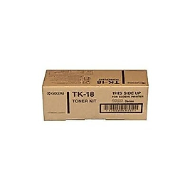 Kyocera TK-18 / TK-100 Siyah Orjinal Toner - FS-1118 / DP-80F