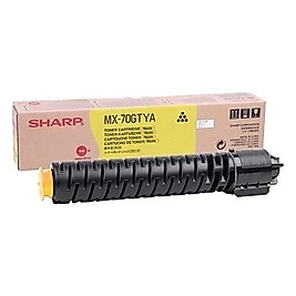 Sharp MX-GT70YA Sarı Orjinal Toner - MX-5500 / MX-6200