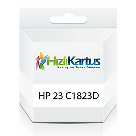 HP C1823D (23) Renkli Muadil Kartuş