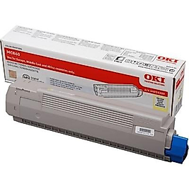 OKI 44059225 Sarı Orjinal Toner - MC860