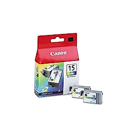 Canon BCI-15C (8191A002) Renkli Orjinal Kartuş 2'li Paket - i70 / i80