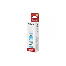Canon GI-490C (0664C001) Mavi Orjinal Mürekkep - G1400 / G2400