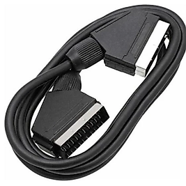 1,2 Metre Scart, Scart, Televizyon Uydu Arası Scart Kablo 1,2 Tüplü Tv -Uydu Ara Kablosu