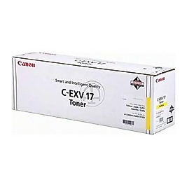 Canon C-EXV17 (0259B002) Sarı Orjinal Toner - IR-C4080 / IR-C4580