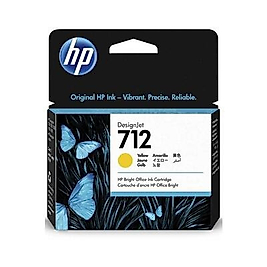 HP 3ED69A (712) Sarı Orjinal Kartuş - DesignJet T650