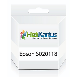 Epson S020118 Siyah Muadil Kartuş - Stylus 3000
