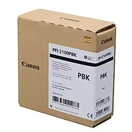Canon PFI-2100PBK (5266C001) Foto Siyah Orjinal Kartuş - GP-2000 / GP-4000 (E)