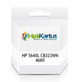 HP CB323WN (564XL) Mavi Muadil Kartuş - DeskJet 3070A