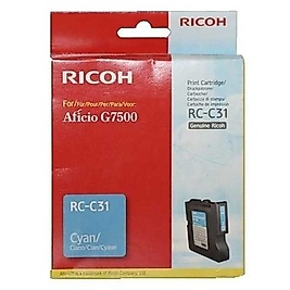 Ricoh RC-C31 Mavi Orjinal Kartuş - G7500