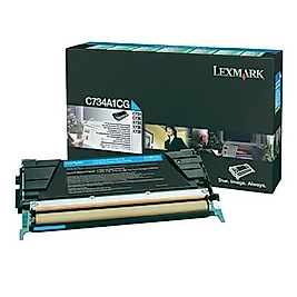 LEXMARK C734A1CG C734/736/738/X734/736/738 MAVİ TONER (6.000 Sayfa) Orjinal