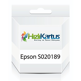 Epson S020189 Siyah Muadil Kartuş