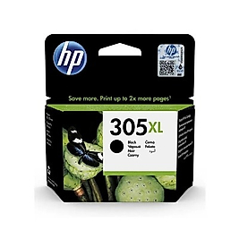 HP 3YM62AE (305XL) Siyah Orjinal Kartuş Yüksek Kapasite - DeskJet 2300