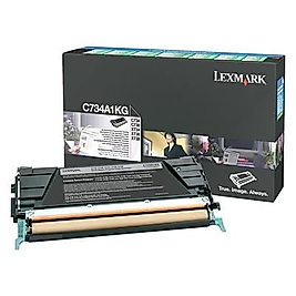 LEXMARK C734A1KG C734/736/738/X734/736/738 SİYAH TONER (8.000 Sayfa) Orjinal