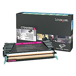 LEXMARK C734A1MG C734/736/738/X734/736/738 KIRMIZI  TONER (6.000 Sayfa);