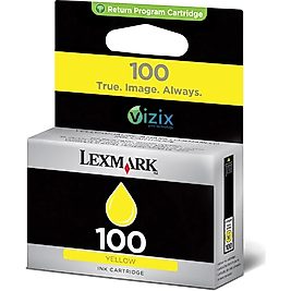Lexmark 100 Sarı Mürekkep Kartuş
