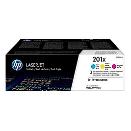 HP CF253XM (201X) 3'lü Paket Orjinal Toner - LaserJet Pro M252dw / M274dn