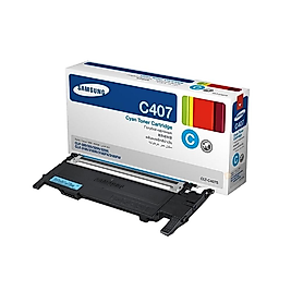 Samsung C407 Clp-325 Lazer Toner Mavi 1.000 Sayfa Orjinal