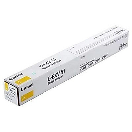 Canon C-EXV51 (0484C002) Sarı Orjinal Toner - IR-C5535i / IR-C5540i