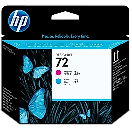 HP 72 C9383A Kırmızı ve Mavi Baskı Kafası