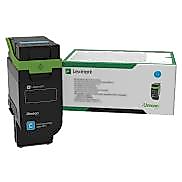LEXMARK 75M50C0 CS531, CS632, CX532, CX635 YAZICI İÇİN 2000 SAYFALIK MAVİ TONER