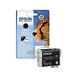 Orijinal Epson T0711 siyah mürekkep kartuşu