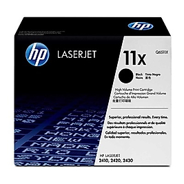 HP Q6511X (11X) Siyah Orjinal Toner - LaserJet 2410