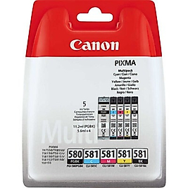 Canon PGI-580 / CLI-581 (2078C005) Orjinal Kartuş Avantaj Paketi - TS6150
