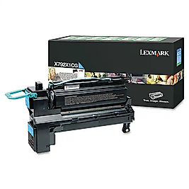 LEXMARK X792X1CG X792 Y.V. MAVİ TONER (20.000 SAYFA)