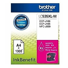 Brother LC535XLM Yüksek Kapasite Kırmızı Orjinal Kartuş - DCP-J105