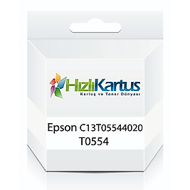 Epson C13T05544020 T0554 Sarı Muadil Renkli Kartuş