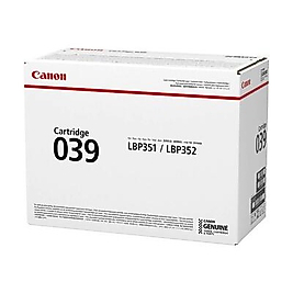 Canon CRG-039BK (0287C001) Siyah Orjinal Toner - LBP352i / LBP351i