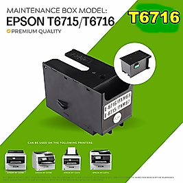 Epson T6715-16 C5790 C5710 C5290 C5210 M5799 M5290 Muadil Atık Tankı 