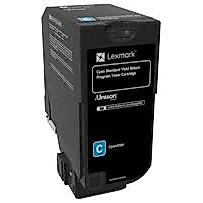 Lexmark CS720-74C5SC0 Cyan Orijinal Toner Yüksek Kapasiteli
