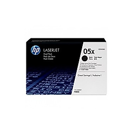 HP CE505XD (05X) Siyah 2li Paket Orjinal Toner - P2035 / P2055