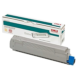 Oki 43324441  C5550- C5800 - C5900 Sarı Orjinal Toner