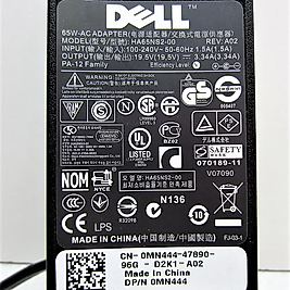 Dell HA65NS2-00 Laptop Power Supply 19.5V 3.34A Orjinal İkinci EL