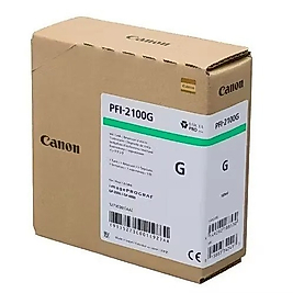 Canon PFI-2100G (5273C001) Yeşil Orjinal Kartuş - GP-2000 / GP-400 (E)