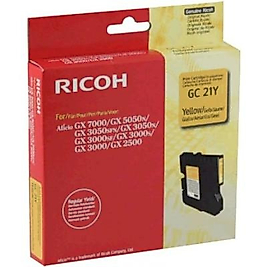Ricoh GC-21Y (405535) Sarı Orjinal Kartuş - GX2500 / GX3050