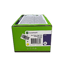 LEXMARK CX725 84C5HYE SARI ORJİNAL TONER ( 16K )