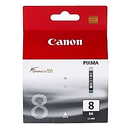 Canon BCI-8BK (0977A002) Siyah Orjinal Kartuş - Bubblejet BJC-8500